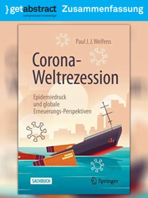 cover image of Corona-Weltrezession (Zusammenfassung)